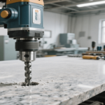 How to drill hole in granite countertop